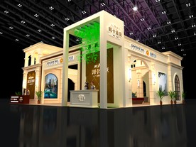 欧式展台源文件