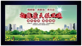 打赢蓝天保卫战海报