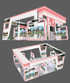 最新实用通用展览展台设计模型