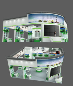 最新实用通用展览展台设计模型