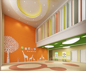 幼儿园大堂 幼儿园大厅