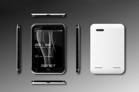 船形平板电脑矢量文件