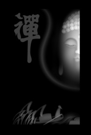 禅佛浮雕精雕浮雕灰度