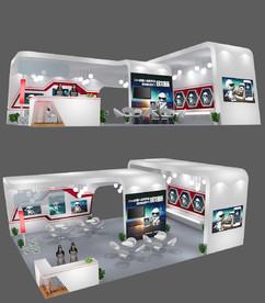 最新实用通用展览展台设计模型