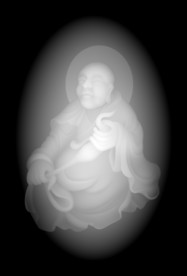 十八罗汉浮雕精雕灰度