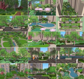 高档社区景观设计