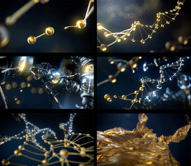 细胞扩散基因重组视频素材