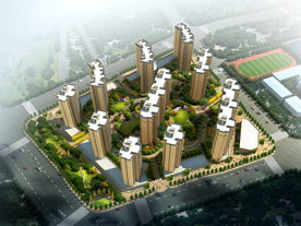 园林景观 住宅景观 园林效果图