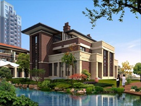 园林景观 住宅景观 园林效果图