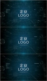 高科技背景LOGO
