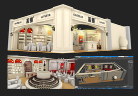 欧式红酒展厅设计方案