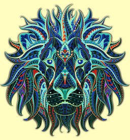 超巨大艺术风文艺范创意狮子头