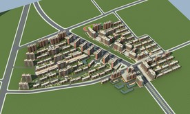 3D小区规划模型