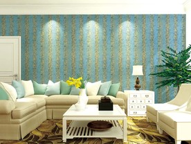 欧式家居 墙纸效果图片