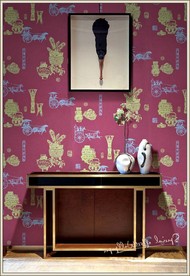 欧式家居 墙纸效果图片