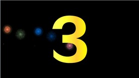 数字震撼倒数动画背景烟花17秒