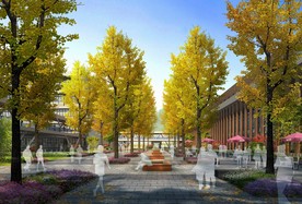 园林景观 住宅景观 园林效果图