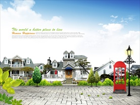 园林景观 住宅景观 园林效果图