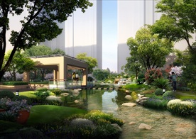 园林景观 住宅景观 园林效果图