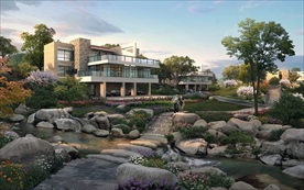 园林景观 住宅景观 园林效果图