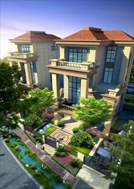 园林景观 住宅景观 园林效果图