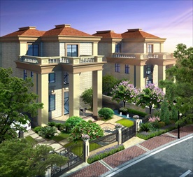 园林景观 住宅景观 园林效果图