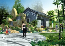 园林景观 住宅景观 园林效果图