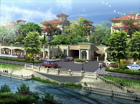 园林景观 住宅景观 园林效果图