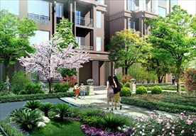 园林景观 住宅景观 园林效果图