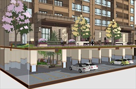 园林景观 住宅景观 园林效果图