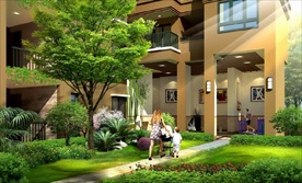 园林景观 住宅景观 园林效果图