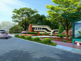 园林景观 住宅景观 园林效果图