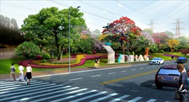 园林景观 住宅景观 园林效果图