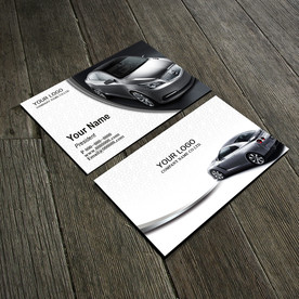 汽车美容装潢名片