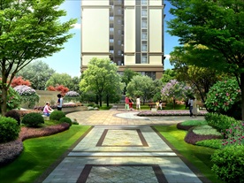 园林景观 住宅景观 园林效果图