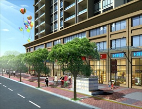 园林景观 住宅景观 园林效果图