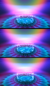 梦幻七彩旋转舞台视频背景