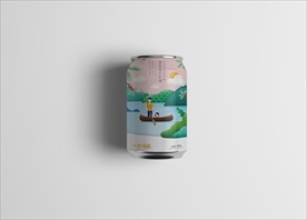 高档通用易拉罐样机PSD图片