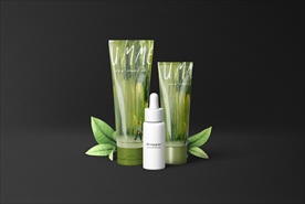 小泵装洗发水产品包装样机ps