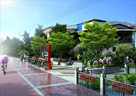 园林景观 住宅景观 园林效果图