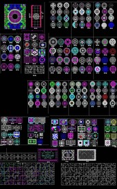 欧式装饰CAD图案