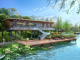 园林景观 住宅景观 园林效果图