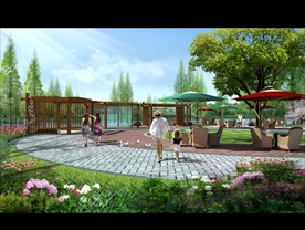 园林景观 住宅景观 园林效果图