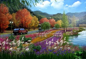 园林景观 住宅景观 园林效果图