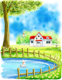 高档别墅构想图