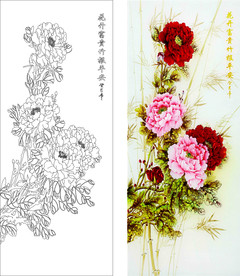 花开富贵 竹报平安