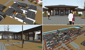 现代简约风格度假社区