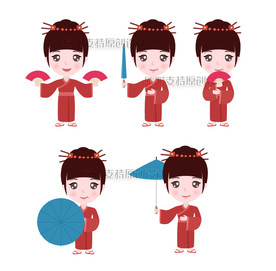 和服日本女孩子