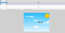 简单送子鹤15秒动画