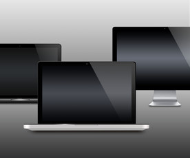 电脑显示器智能样机图片